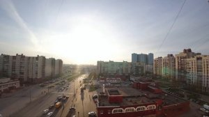 Time lapse 20h Sony FDR-X3000  Санкт-Петербург Рыбацкое