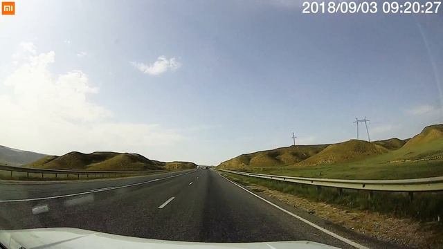 Дорога от Буйнакского перевала до Буйнакска 03092018 смотреть онлайн