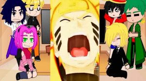 Naruto & One Piece Characters React To Themselves // Part 1