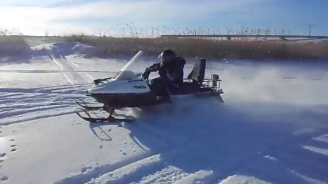 Снегоход рысь с двигателем от Бурана 1 смотреть онлайн