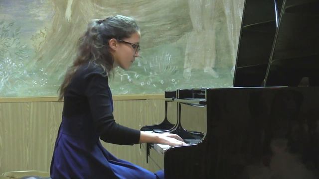 Клод Дебюсси Лунный свет из Бергамасской сюиты исп. Потехина Саша преп. Разумовская Л.М смотреть онлайн