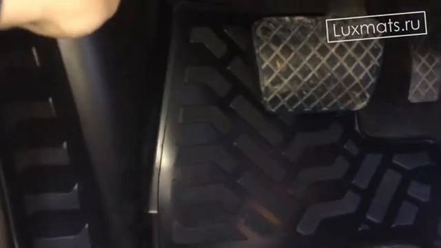 Всесезонные 3D автомобильные коврики в салон Audi A4 B8 (Ауди А4) 2007-2015 LUXMATS.ru