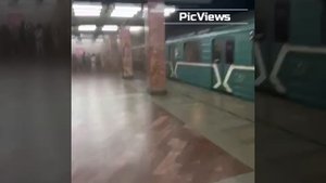 На станции метро Печатники в Москве произошло столкновение двух поездов сегодня 11 октября 2023