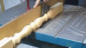 Распил балясины