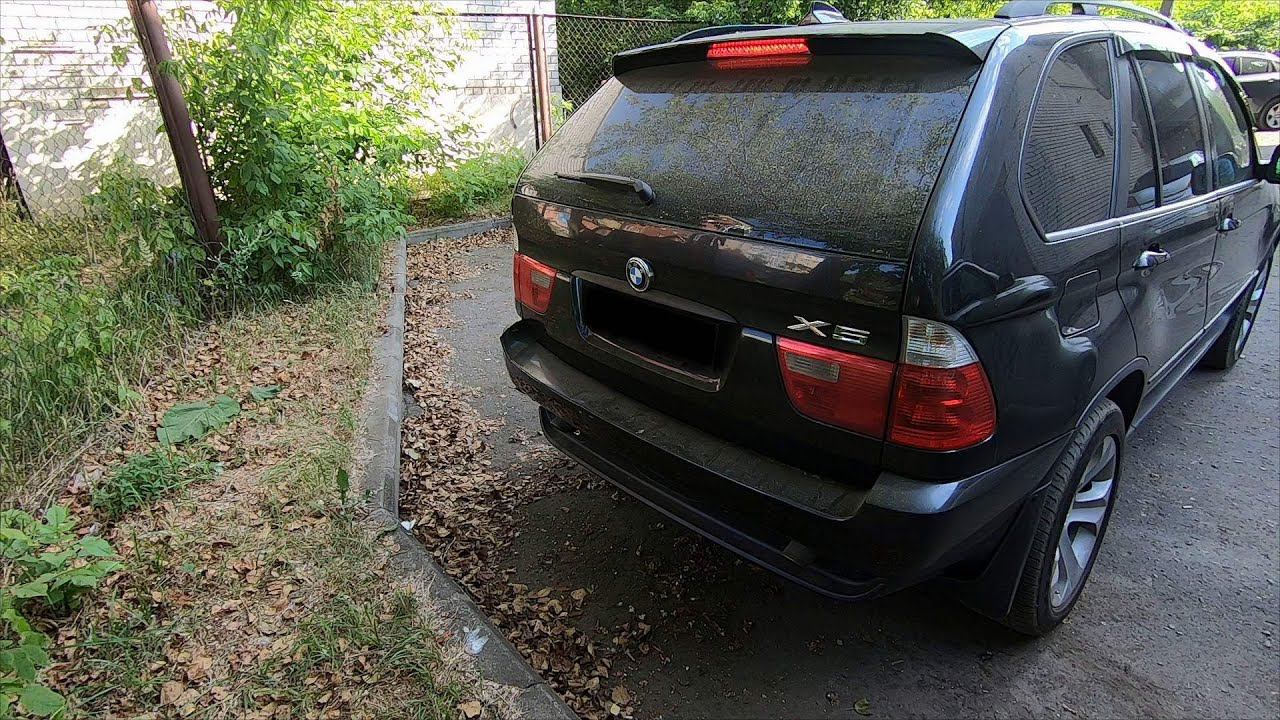 Нет стоп-сигналов BMW X5 смотреть онлайн