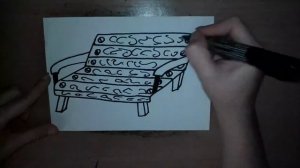 HOW TO DRAW A BENCH / CÓMO DIBUJAR UN BANCO /COMMENT DESSINER UN BANC /ZEICHNEN EINER BANK