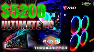 ПК за 300 000 на базе AMD Threadripper 1950X msi x399