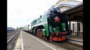 История последнего пассажирского паровоза СССР, П36 Генерал. Железная дорога.