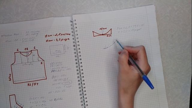 Топ майка с ажурной каймой спицами // Подробный мастер-класс// Расчеты проймы, горловины