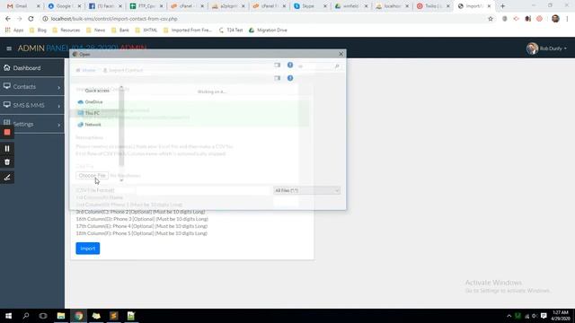 Bulk SMS and MMS Sending Web Application using Twilio SMS API смотреть онлайн