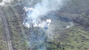 ВСУ продолжает попытки прорваться через ЖД в районе Андреевки.