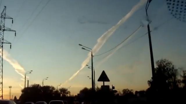 Химтрейлы над Казанью смотреть онлайн