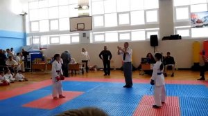 Каратэ поединок соревнования