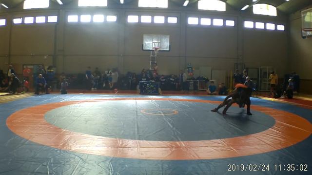 ROUND 2 - GR - SEN 77 KG - NUNO FRAGA (ADJA) VS MIGUEL NUNES (CMU)
