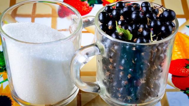 Джем из черной смородины на зиму