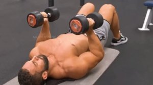افضل تمارين الصدر الفعالة بالدمبل في المنزل أو الجيم - Chest Workout At Home Or Gym