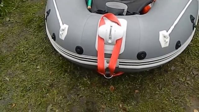 Как перевозить лодку на транцевых колесах (лодка GLADIATOR C330AL) смотреть онлайн