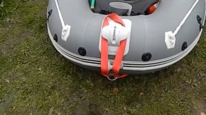 Как перевозить лодку на транцевых колесах (лодка GLADIATOR C330AL)