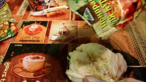 Куриная грудка с картофелем в микроволновке.