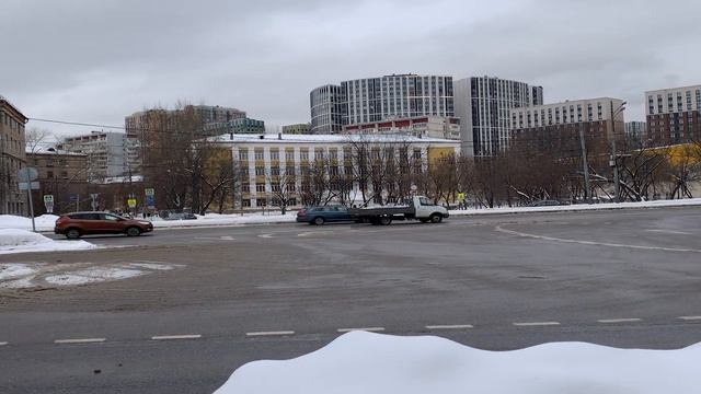 Гуляем по ЖК Западный порт в районе Фили в Москве, смотрим на ЖК Фили Парк и на метро Фили