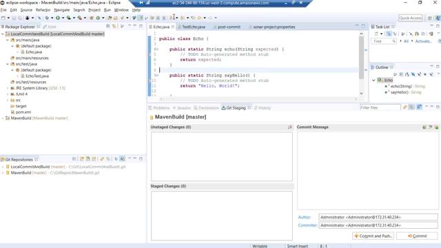 Trigger Jenkins Build and Test with Git post-commit hook смотреть онлайн
