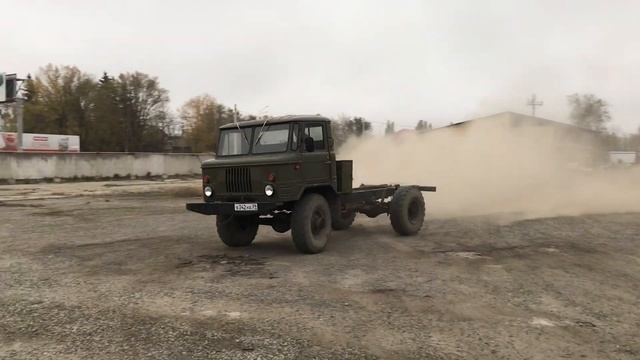 Газ 66 с двигателем Grand Cherokee 5.2