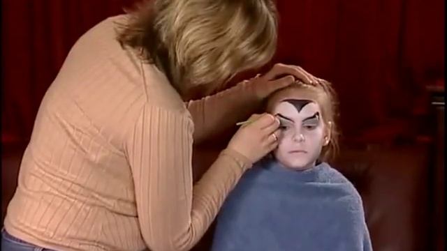 Мастер класс аквагрим граф Дракула. Face painting (faceart) Dracula.