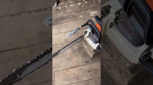Почему бензопила не пилила
