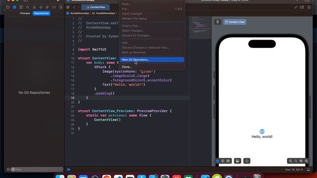 Pushing Your Xcode Project to GitHub in 5 Minutes | SwiftUI Tutorials смотреть онлайн