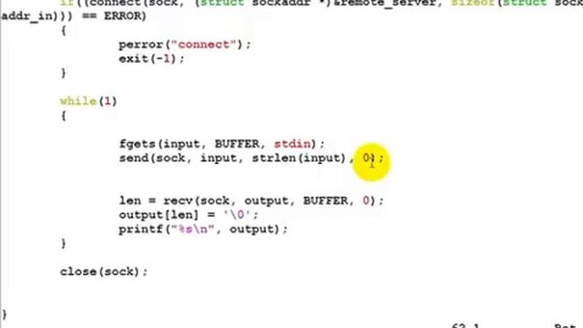 Tcp Echo Client Using Sockets смотреть онлайн