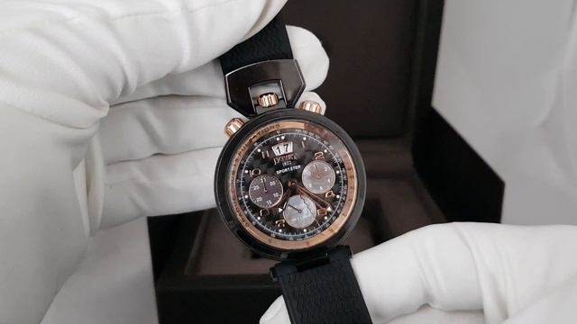 Выбираем крупные мужские часы Bovet Sportster Saguaro Chronograph!