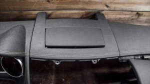 Перетяжка панели приборов Mitsubishi Outlander XL экокожей