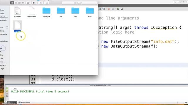 جافا متقدمة ٤ - Binary files смотреть онлайн