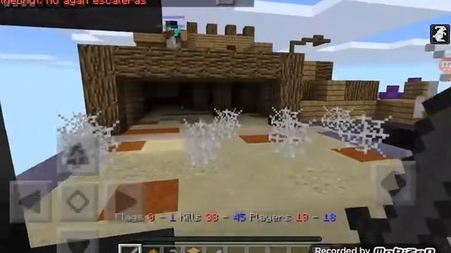 MINECRAFT PE CAPTURE THE FLAG: AKA BLUE VS RED #1 смотреть онлайн
