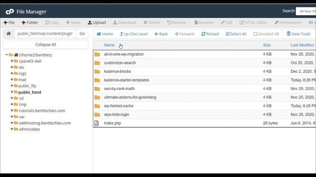 Deactivate Wordpress Plugin Manually in File Manager