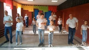 флешмоб посвящённый Дню отца, п. Юктали