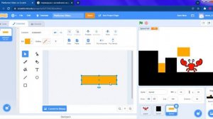 Как сделать платформер на scratch | 1 часть | Движение и Гравитация |