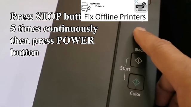 Canon Printer Reset | Canon printer reset factory settings | смотреть онлайн