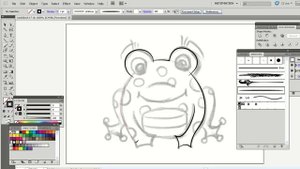 Рисуем контуры в иллюстраторе