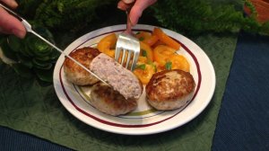 Котлеты получаются сочными (без яиц и хлеба)