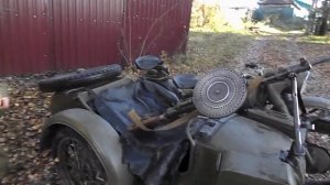 ОБЗОР ДНЕПР К750 М72 ВОЕННЫЙ МОТОЦИКЛ