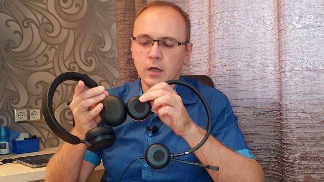 Лучшая серия гарнитур Jabra Evolve или Jabra Evolve2 + тест микрофонов смотреть онлайн