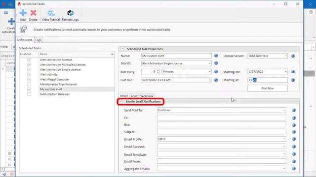 QLM Scheduled Tasks смотреть онлайн