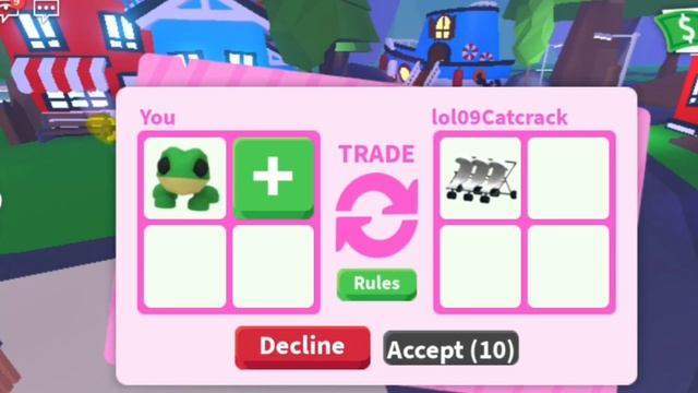 /Что игроки дают за лягушку?//Roblox//Adopt me/ смотреть онлайн