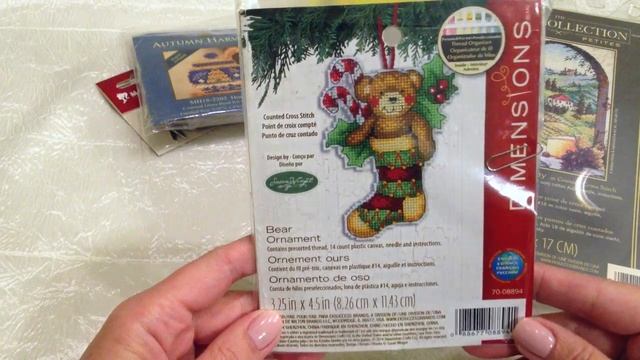 Вышивка крестом. Покупки. смотреть онлайн