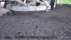Борона активная, почвенная фреза, культиватор ,самодельный плуг , вспашка огорода , мтз-80