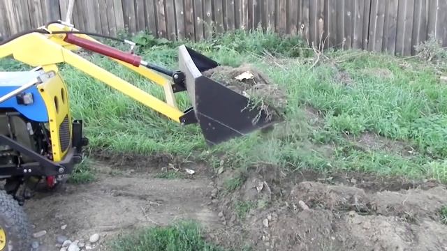 Самодельный миниТрактор ~ Сибиряк ~ ПЛУГ смотреть онлайн