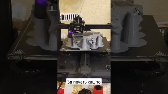 3д печать кашпо #3дпринтер #3дпечать #sonicpad #ростов #3dprinter #3dprinting