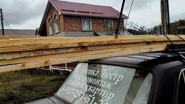 ОДНОСКАТНАЯ КРЫША своими руками для ГАРАЖА в одно лицо