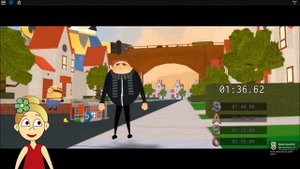 Бабушка Шошо спасет ГРЮ !  игра  Minions Adventure Obby : Despicable Forces / ROBLOX